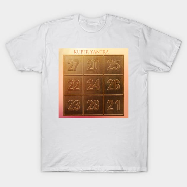 KUBER YANTRA 72 T-Shirt by GourangaStore